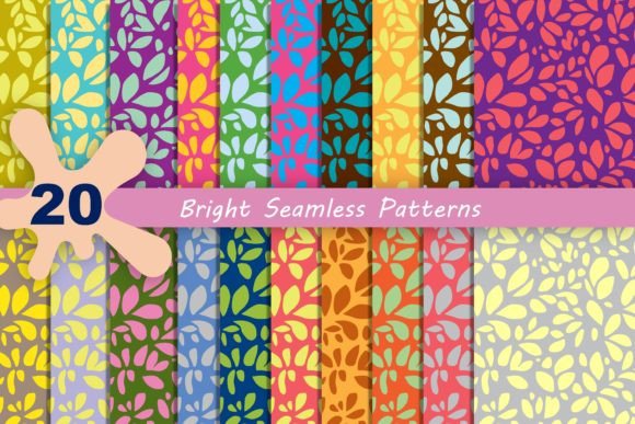 Bright Colored Seamless Patterns: Strategic Use for Creative and Professional Projects