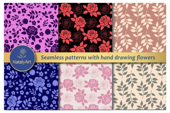 Floral Seamless Patterns for Creative Projects