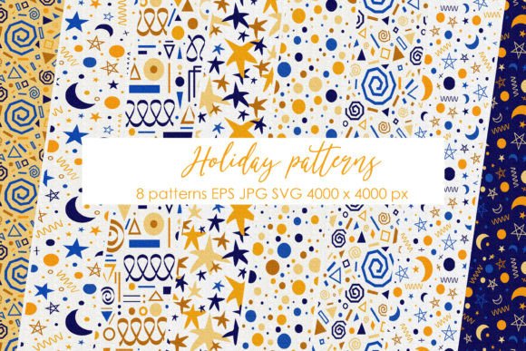 Holiday Patterns Pack for Creative Projects