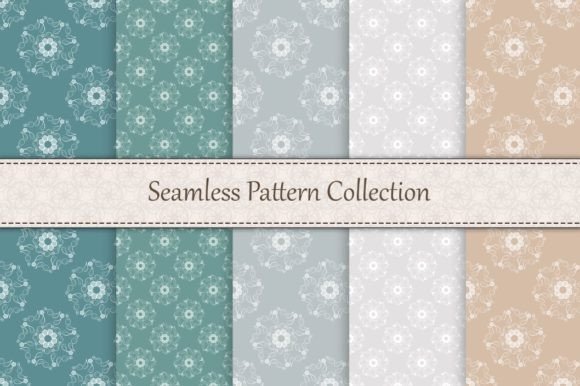 Pastel Fabric Seamless Patterns