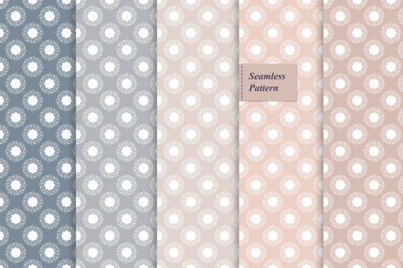 Pastel Textile Seamless Patterns for Creative Projects and Design Needs