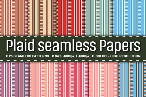 Plaid Seamless Papers Patterns Digital: A Versatile Tool for Designers and Creators